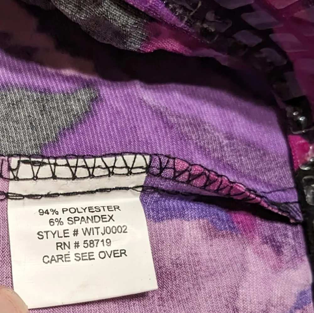 Notations, NWOT, Women's, Button Front, Lightweight, Shimmering Shacket, Size 3X - Picture 8 of 10